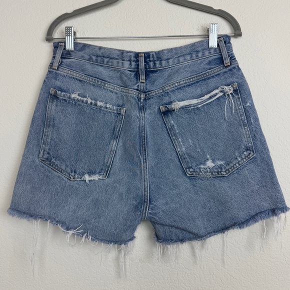 AGOLDE Dee Cutoff Jean Shorts in Riccochet - Picture 6 of 10